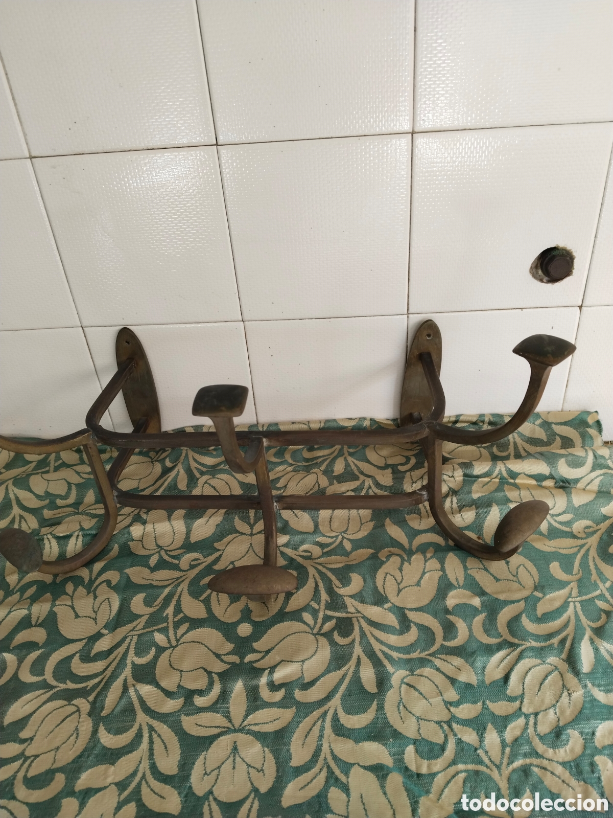 Antig&uuml;edades: PERCHERO ANTIGUO EN BRONCE - Foto 3