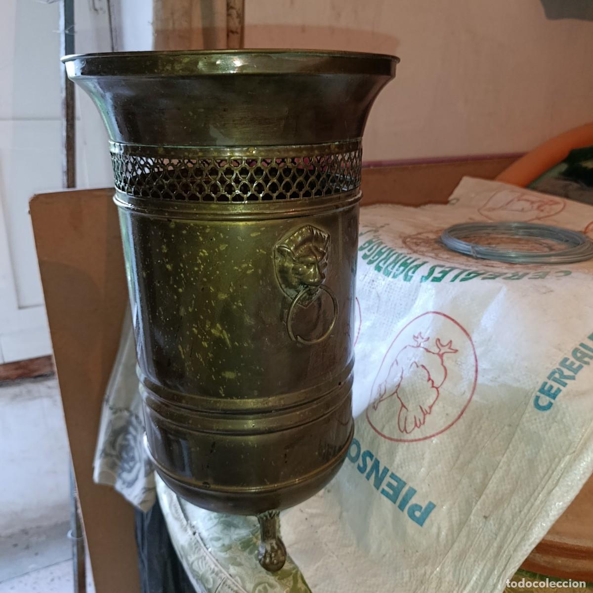 Antig&uuml;edades: Parag&uuml;ero antiguo de bronce - Foto 4