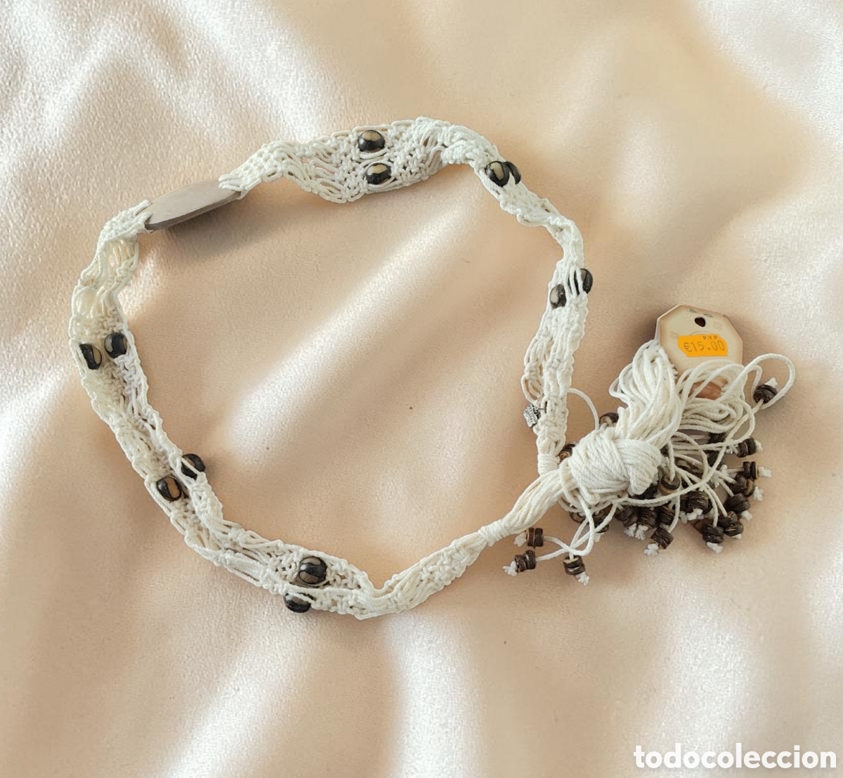 Antig&uuml;edades: :::: A49 - CINTURON DE MACRAME - Foto 1