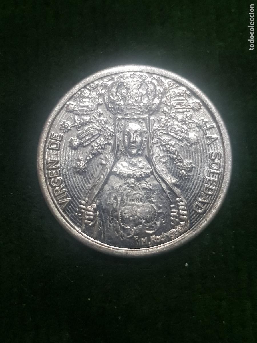 Antig&uuml;edades: VIRGEN DE LA SOLEDAD ,PLATA DE 925-5 GRAMOS - Foto 1