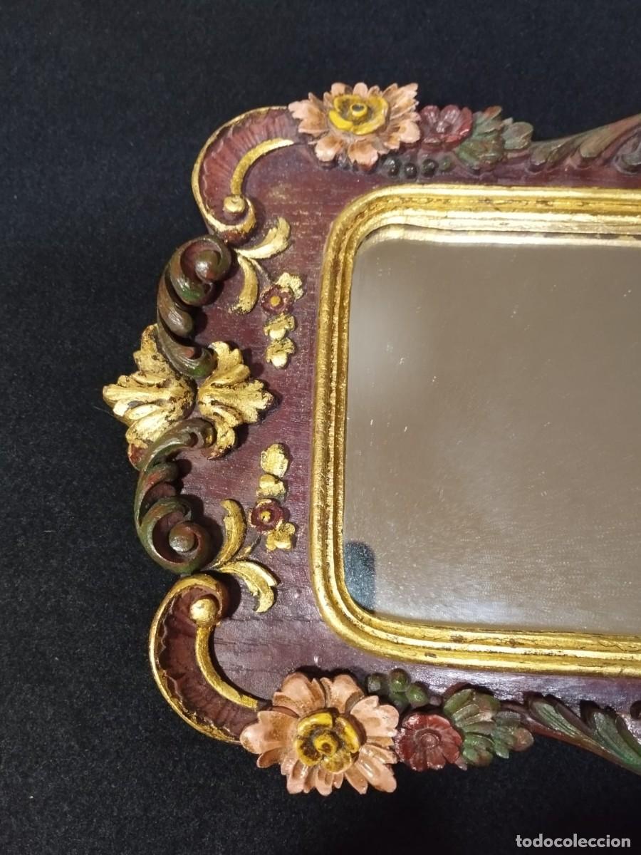 Antig&uuml;edades: ESPEJO DE SOBREMESA ESTILO FRANC&Eacute;S - Foto 4