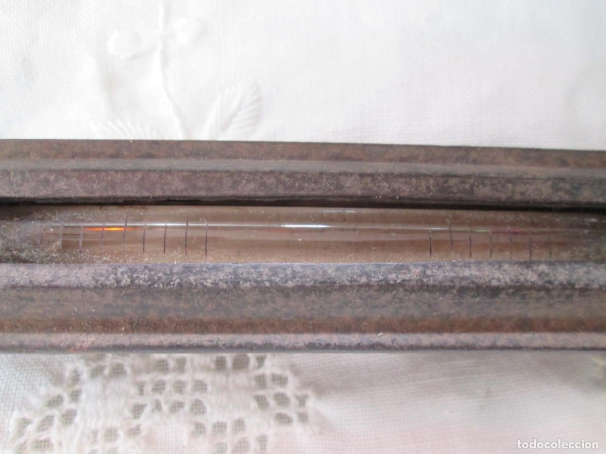 Antig&uuml;edades: NIVEL HIERRO 21 CMS ANTINGUO - Foto 3