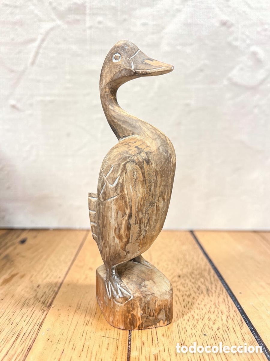 Antig&uuml;edades: Antiguo pato de madera