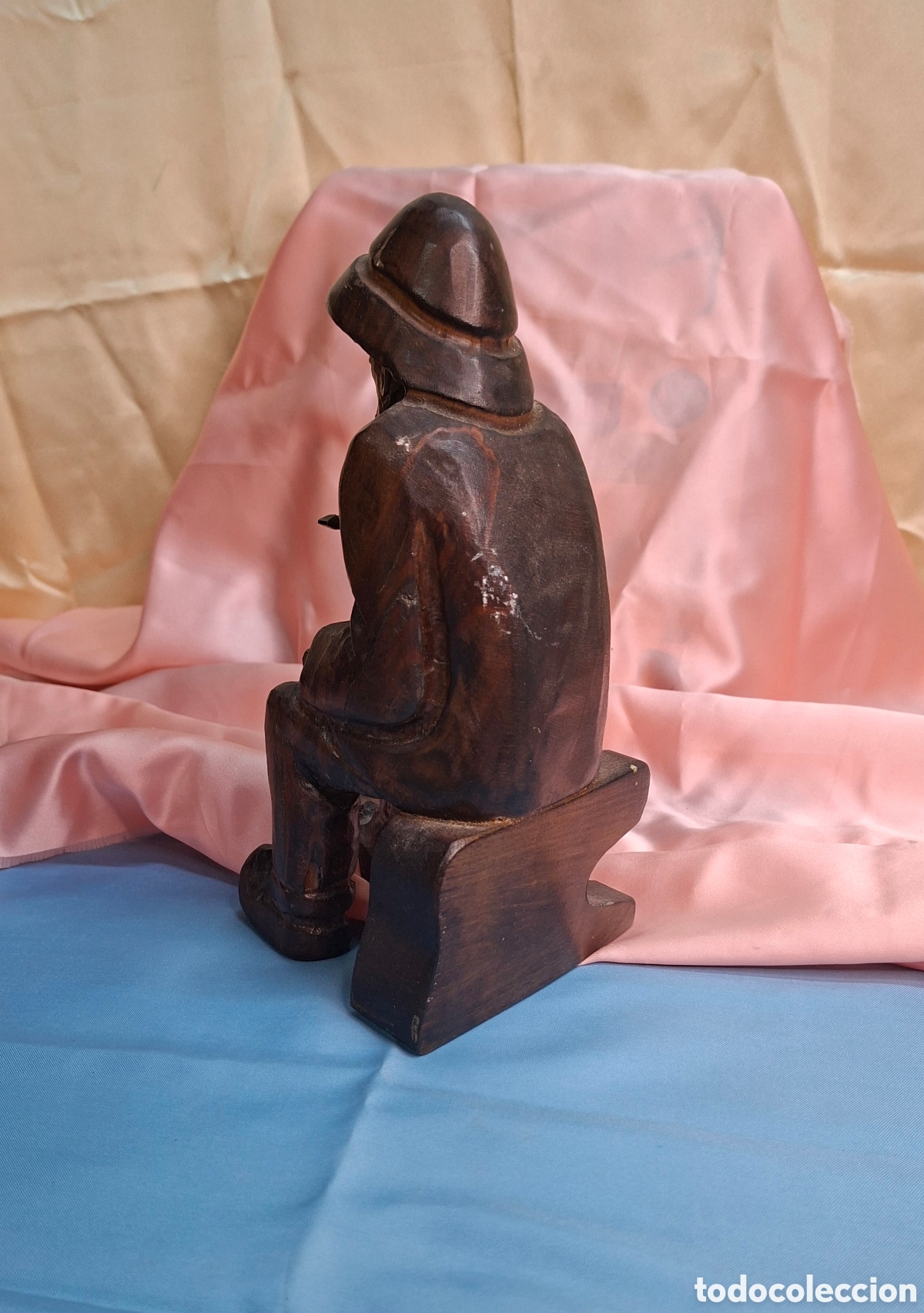 Antig&uuml;edades: Talla de madera del Siglo XX - Foto 12