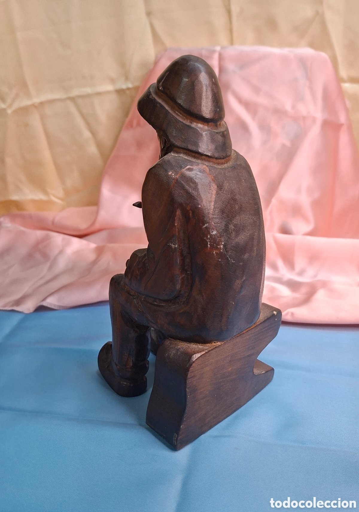 Antig&uuml;edades: Talla de madera del Siglo XX - Foto 15