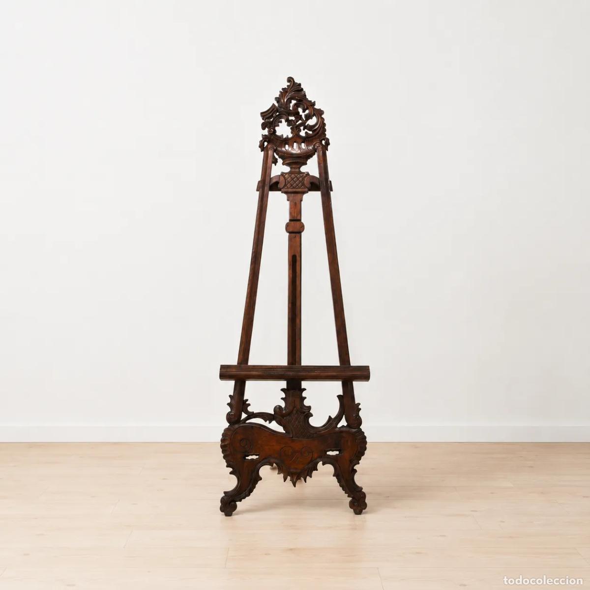 Antig&uuml;edades: Caballete 110 cm estilo Luis XV