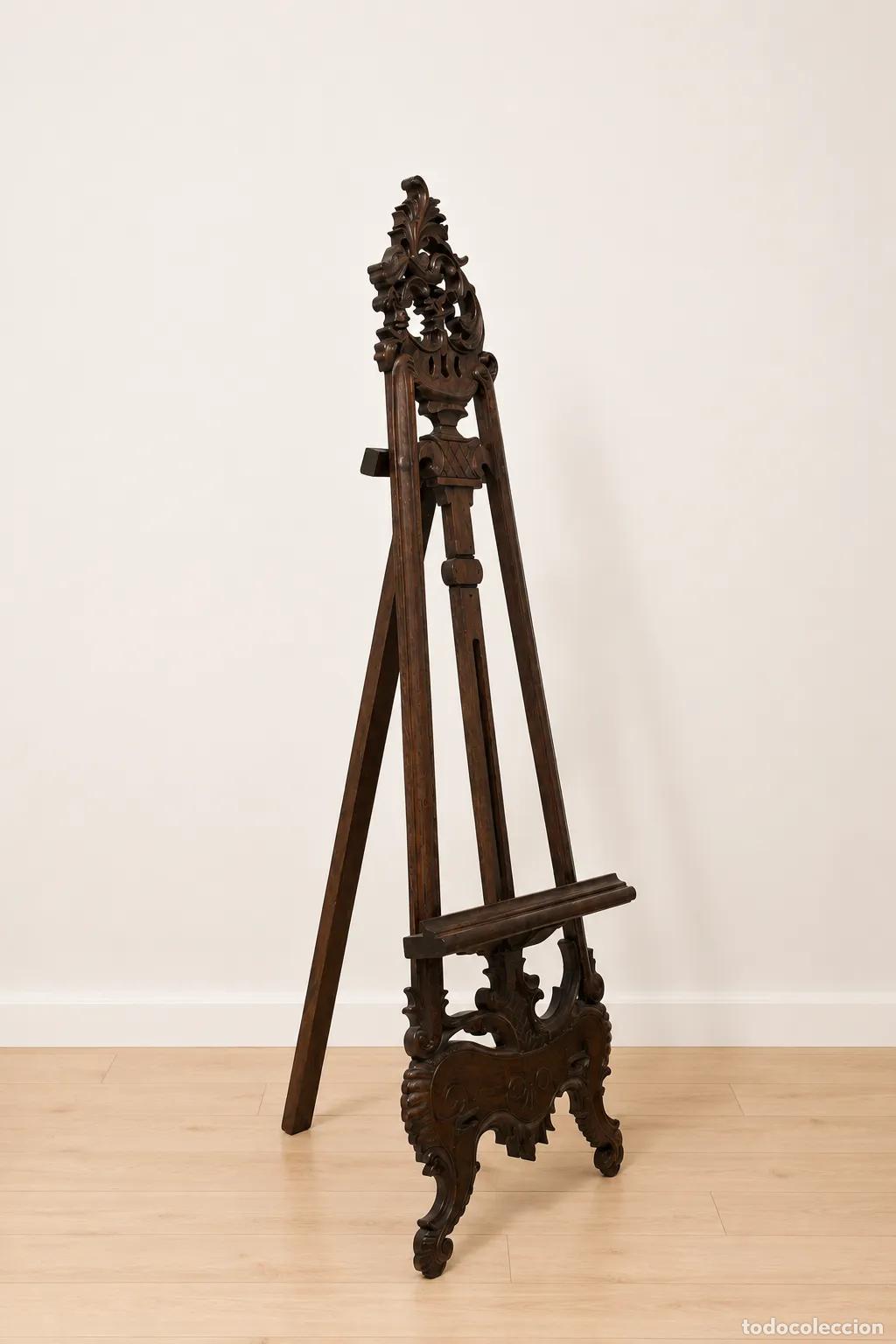 Antig&uuml;edades: Caballete 110 cm estilo Luis XV - Foto 4