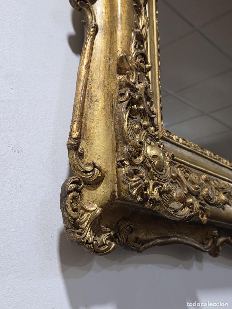 Antig&uuml;edades: GRAN ESPEJO LUIS XV MADERA ORO - Foto 5