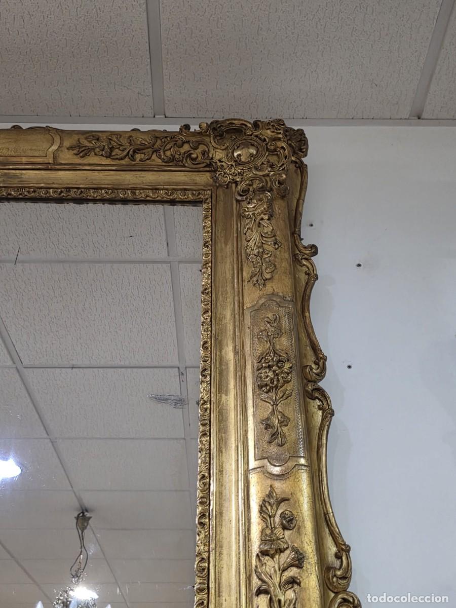 Antig&uuml;edades: GRAN ESPEJO LUIS XV MADERA ORO - Foto 7