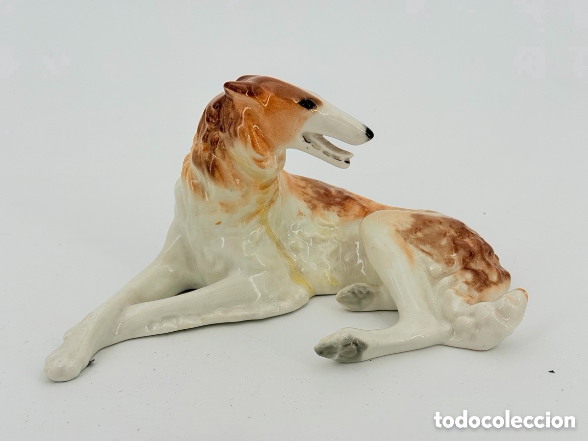 Antig&uuml;edades: Figura de porcelana rusa mediados S,XX