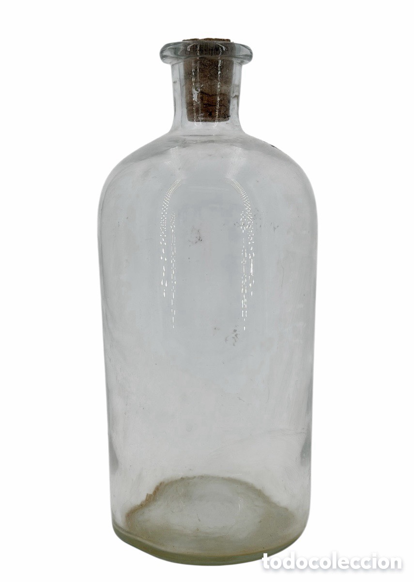 Antig&uuml;edades: Antiguo frasco de farmacia