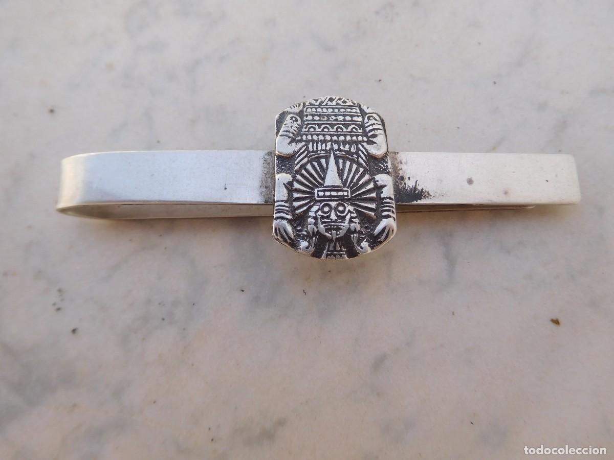Antig&uuml;edades: Pinza para el dinero de plata mexicana
