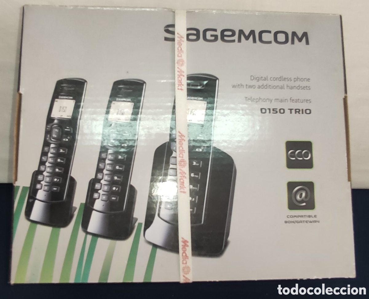 Antig&uuml;edades: Sagemcon D150 Trio tel&eacute;fonos
