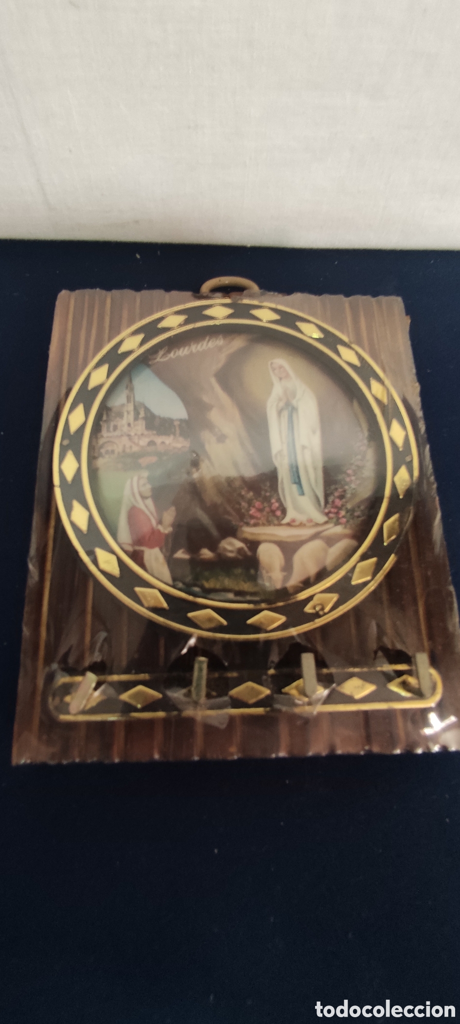 Antig&uuml;edades: Cuelga llaves virgen - Foto 3