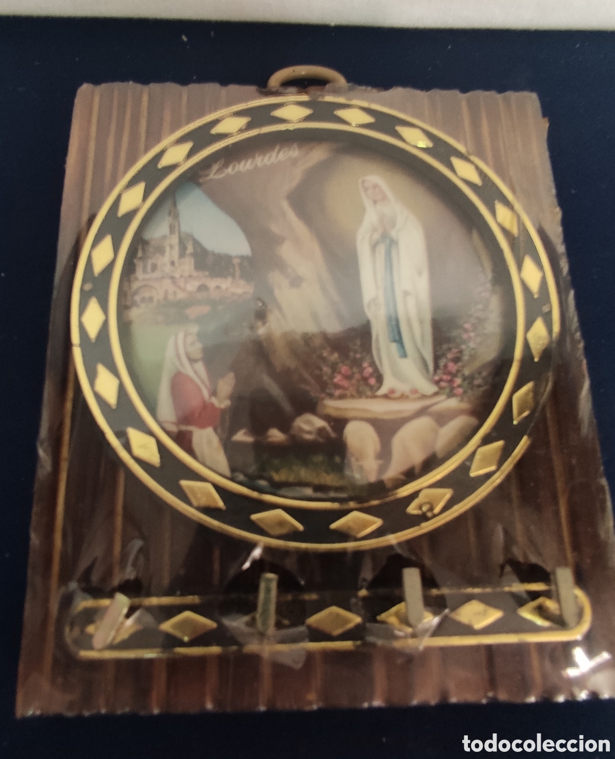 Antig&uuml;edades: Cuelga llaves virgen - Foto 1