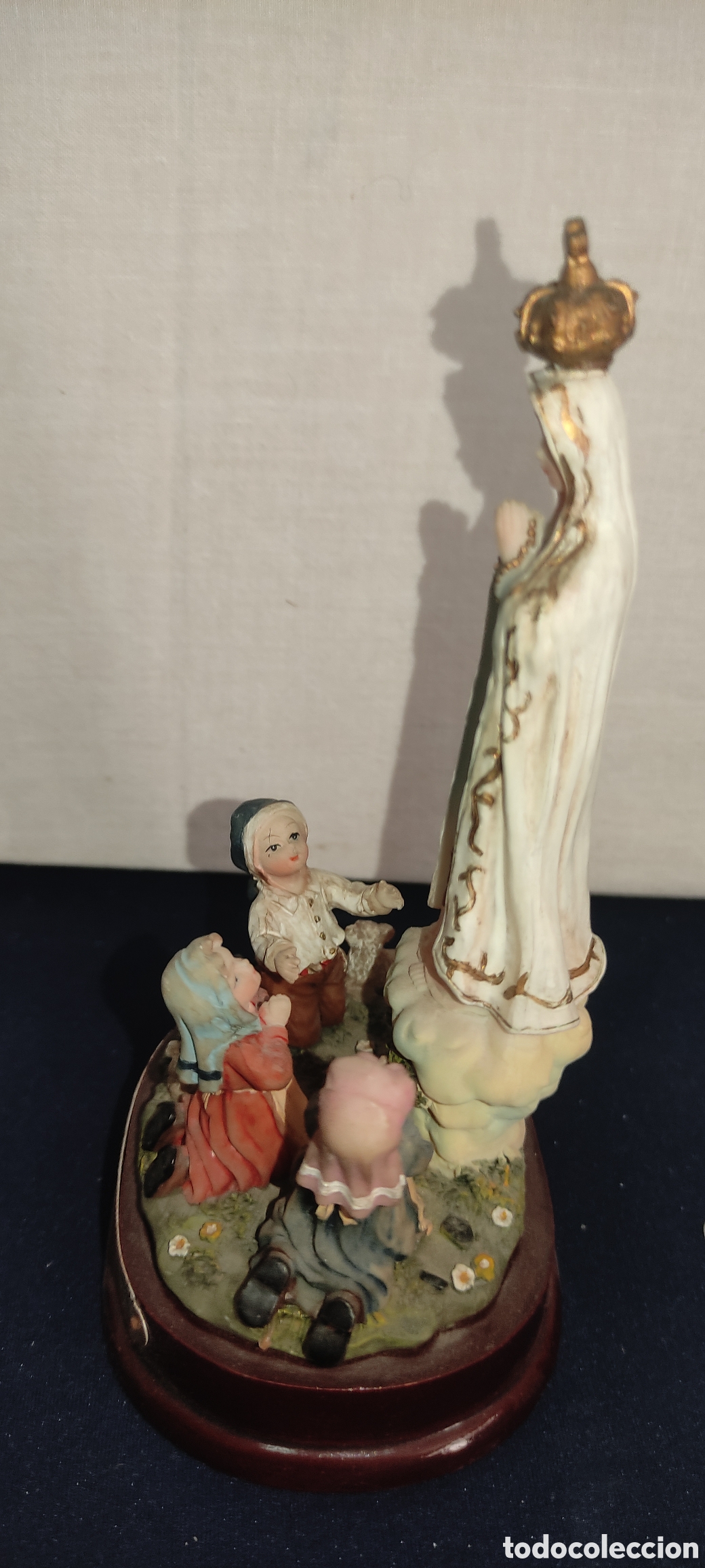 Antig&uuml;edades: Figuera virgen de F&aacute;tima - Foto 4