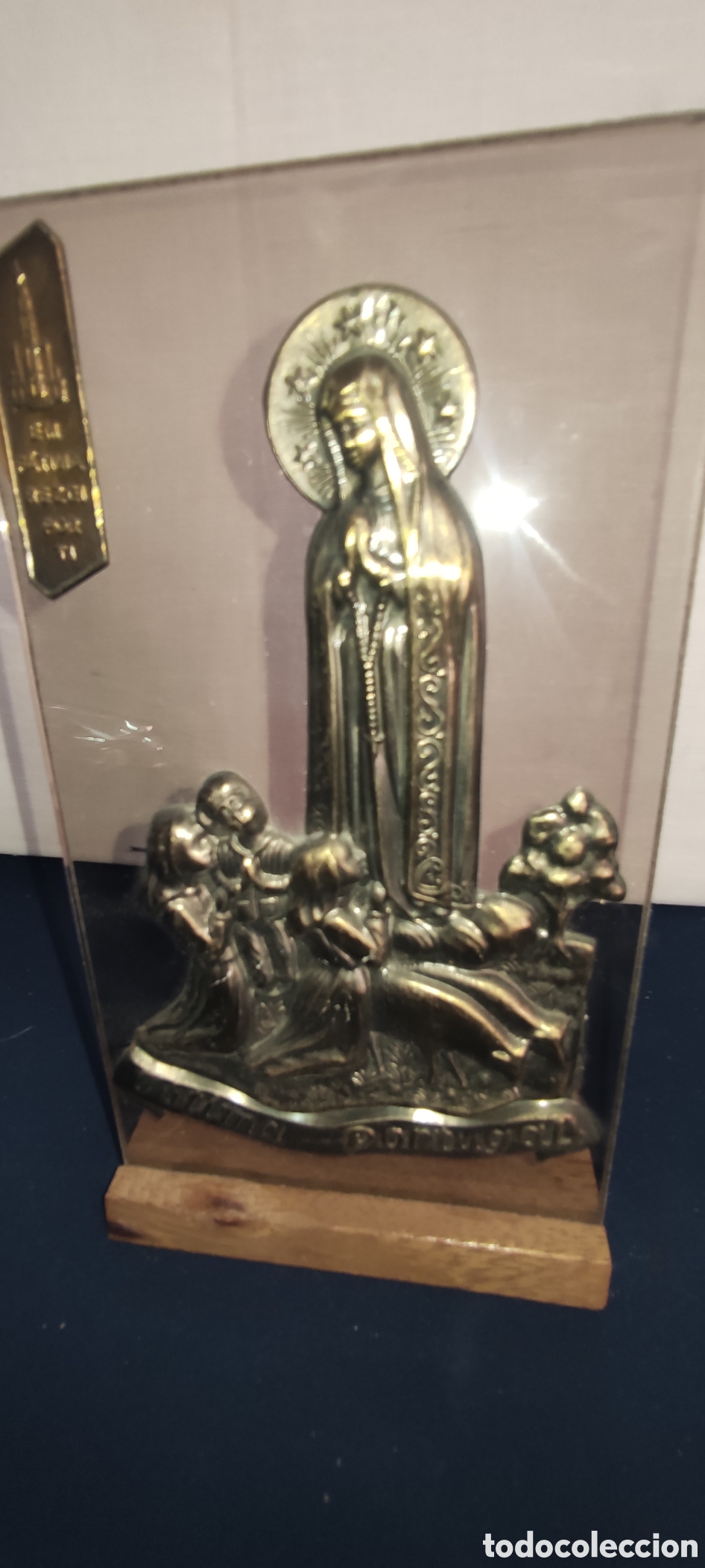 Antig&uuml;edades: Figura Virgen de Fatima - Foto 4