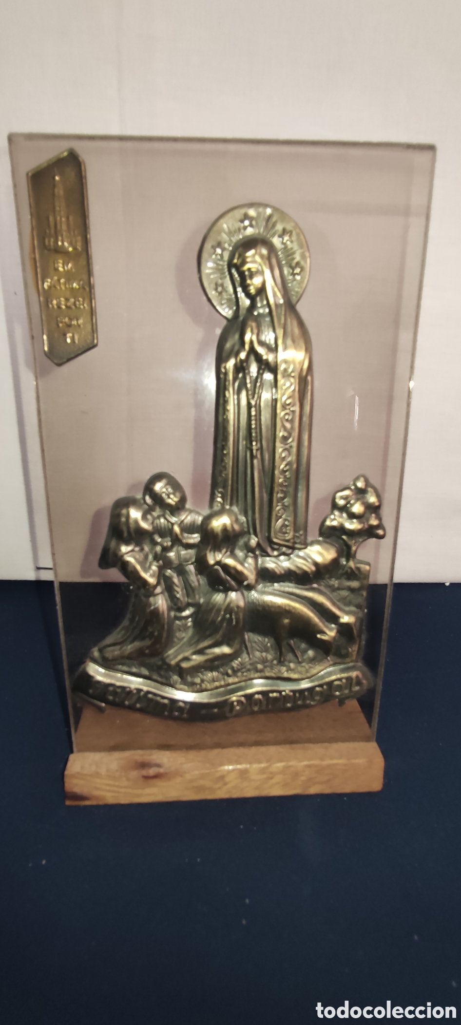 Antig&uuml;edades: Figura Virgen de Fatima - Foto 6