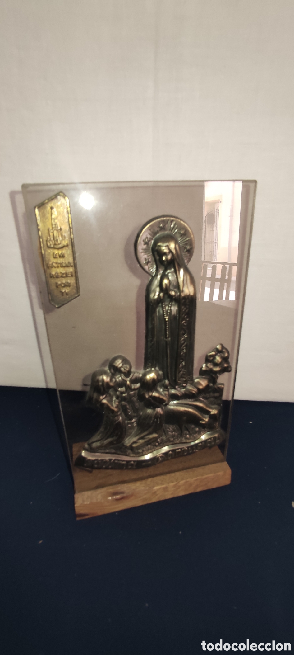 Antig&uuml;edades: Figura Virgen de Fatima - Foto 8
