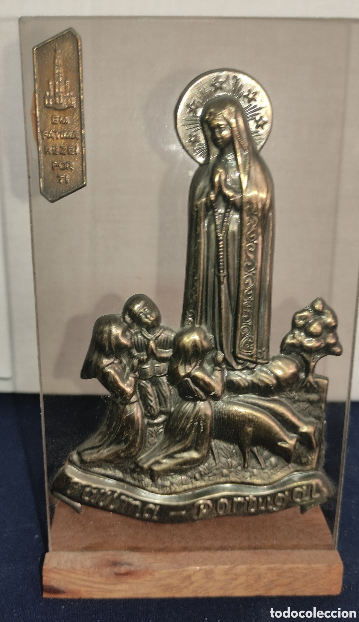 Antig&uuml;edades: Figura Virgen de Fatima - Foto 1