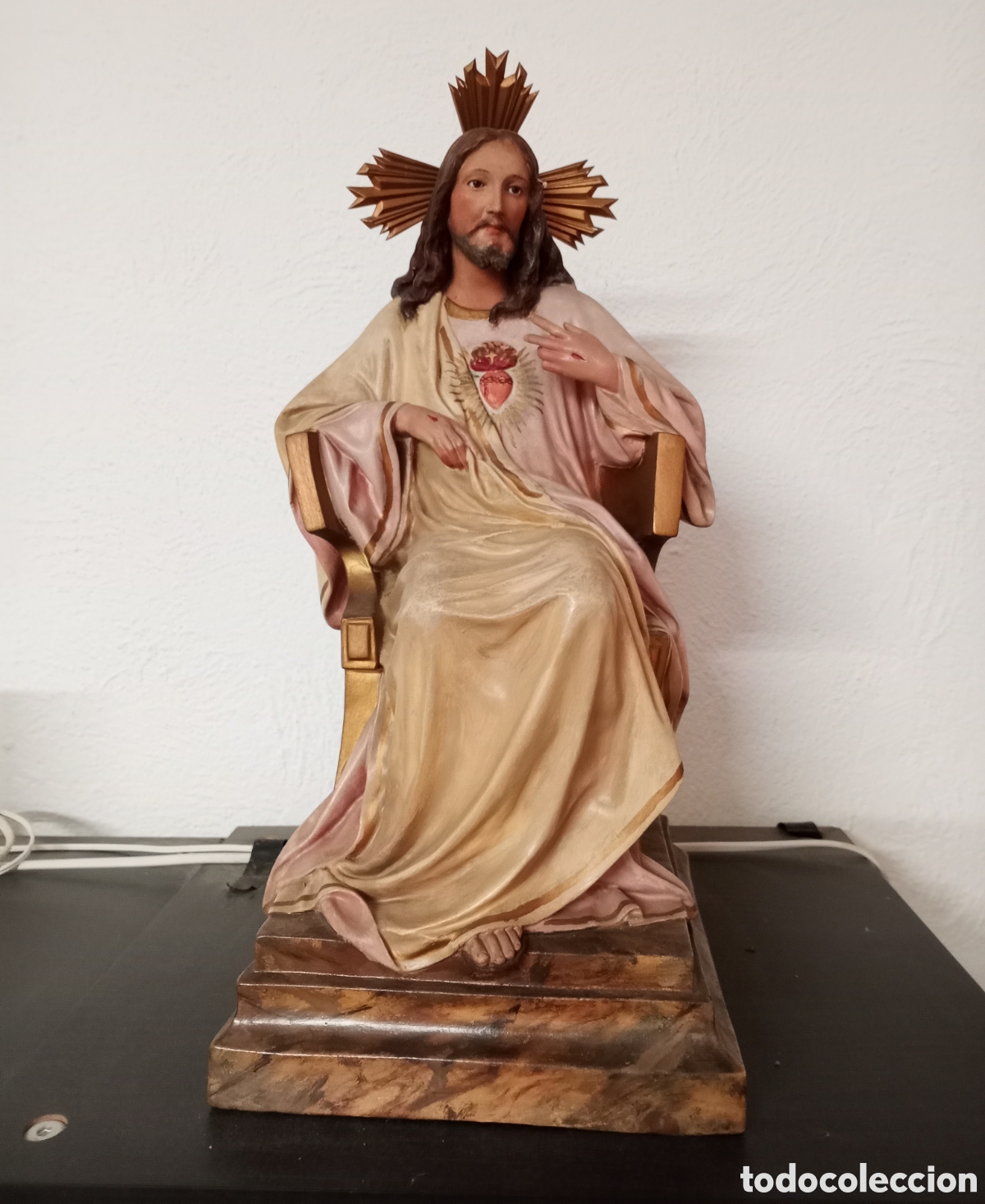 Antig&uuml;edades: Imagen Sagrado Coraz&oacute;n de Jes&uacute;s