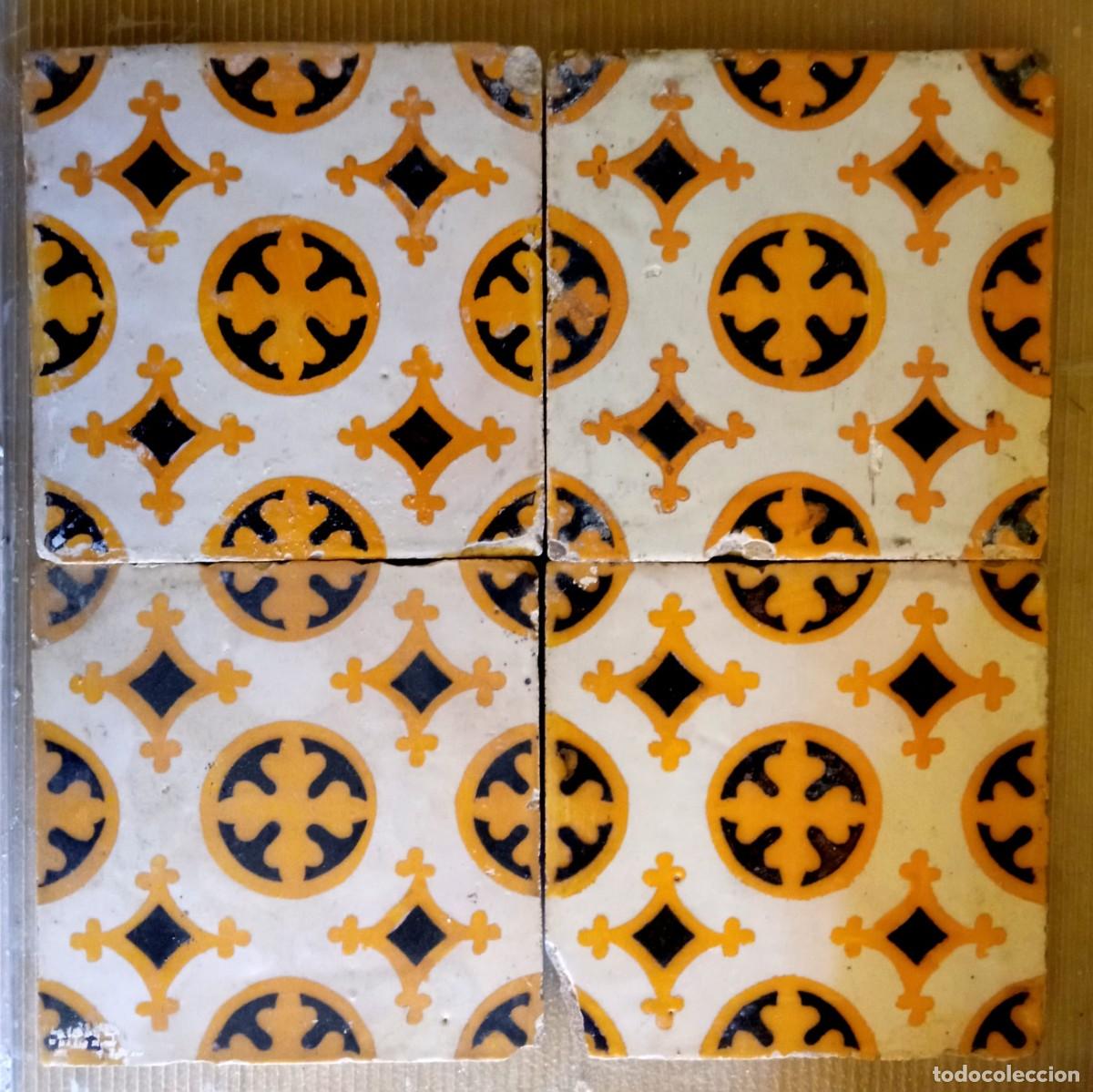 Antig&uuml;edades: 4 azulejo portugu&eacute;ses del siglo XX (inicio). Lisboa