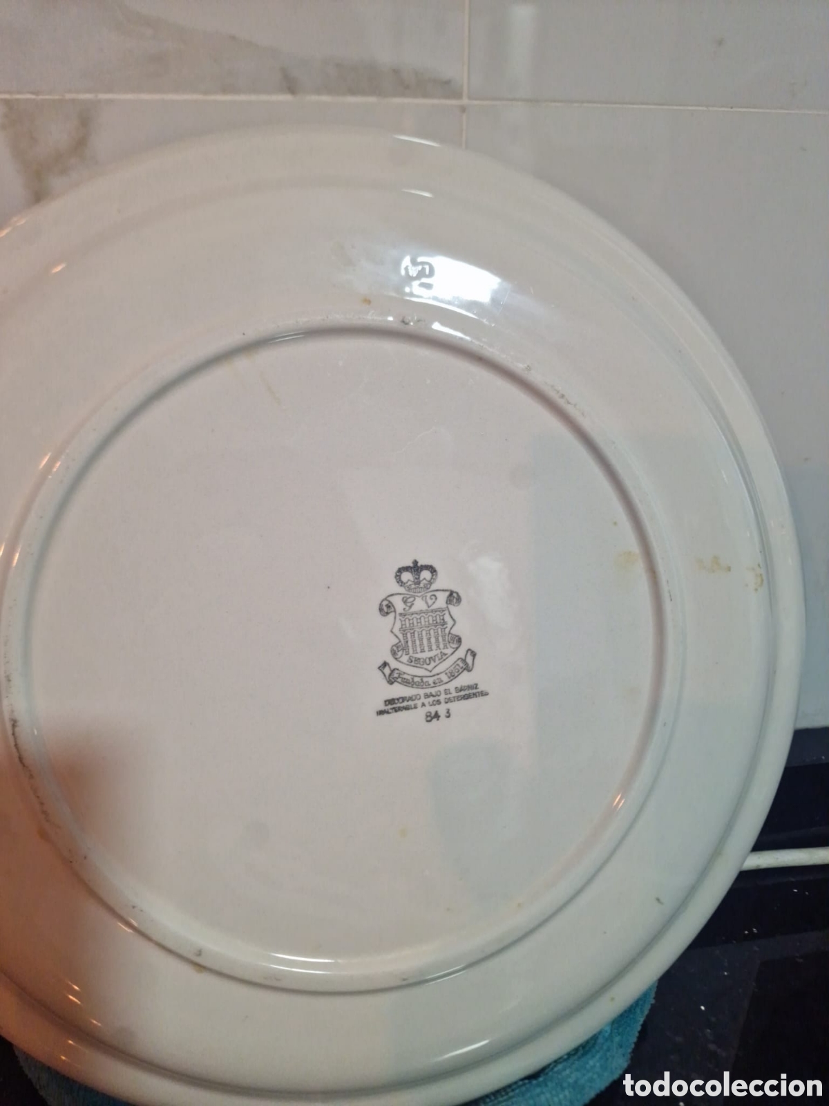 Antig&uuml;edades: Plato con sello de segobia - Foto 3