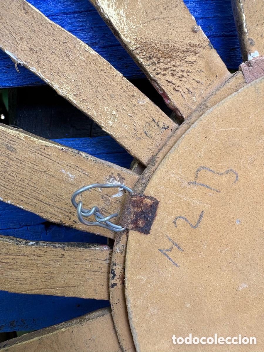 Antig&uuml;edades: ESPEJO MADERA VINTAGE - Foto 12