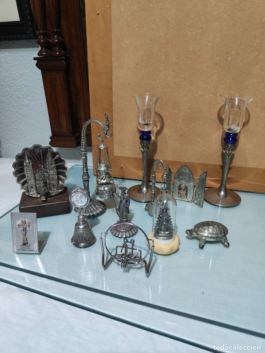 Antig&uuml;edades: LOTE DE MINIATURAS METALICAS DECORACION VINTAGE