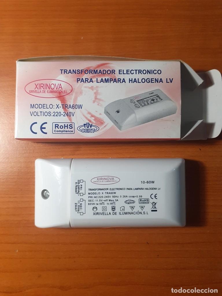 Antig&uuml;edades: TRANSFORMADOR PARA LAMPARA HALOGENA 220 V A 12 V - DE 20 A 60 W