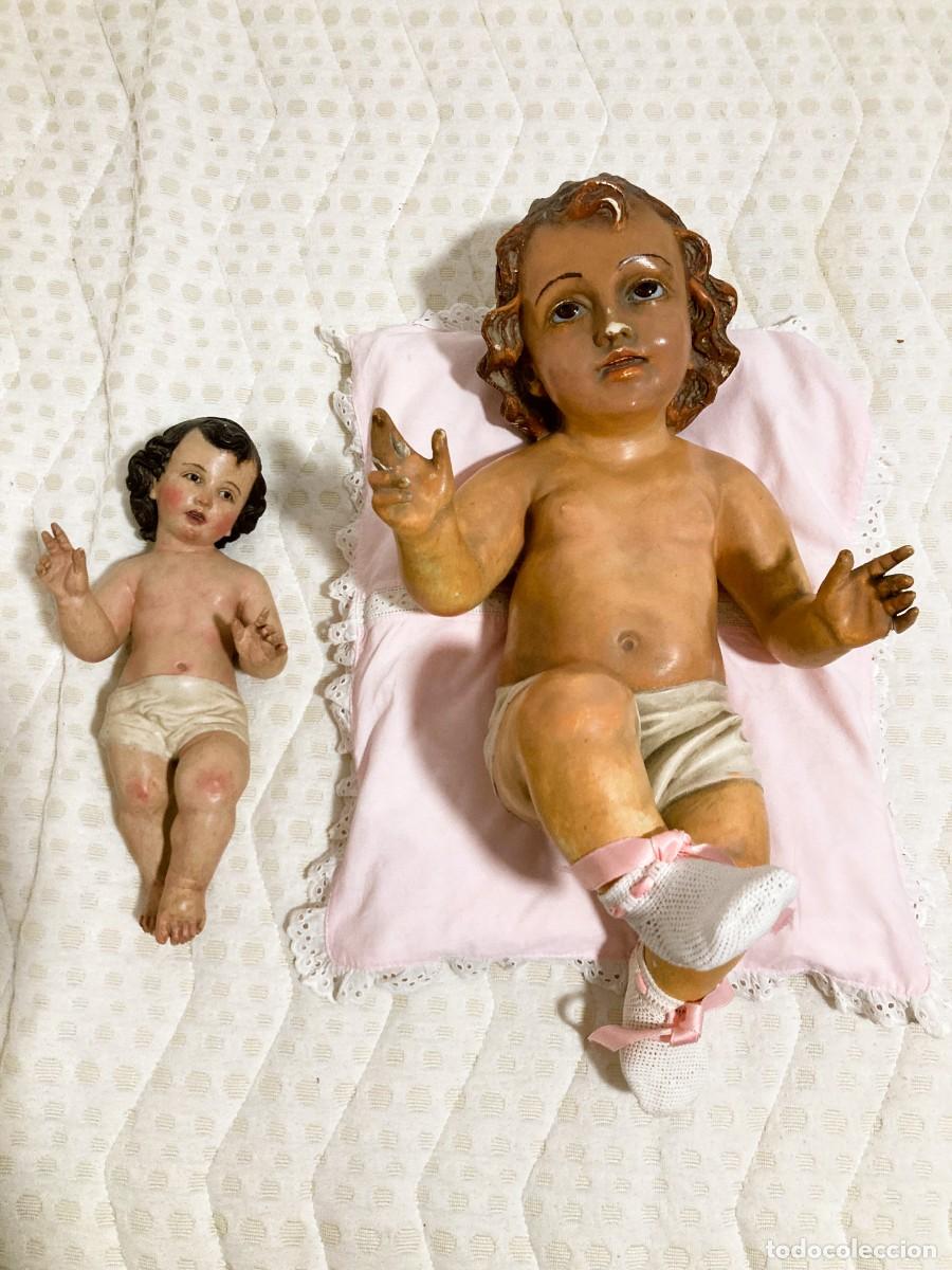 Antig&uuml;edades: Ni&ntilde;o Jes&uacute;s lote de 2