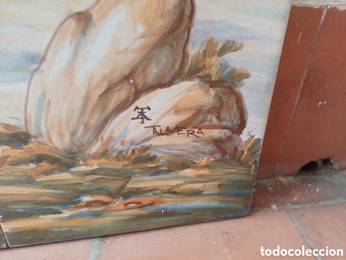 Antig&uuml;edades: Mural cer&aacute;mica Talavera. - Foto 2