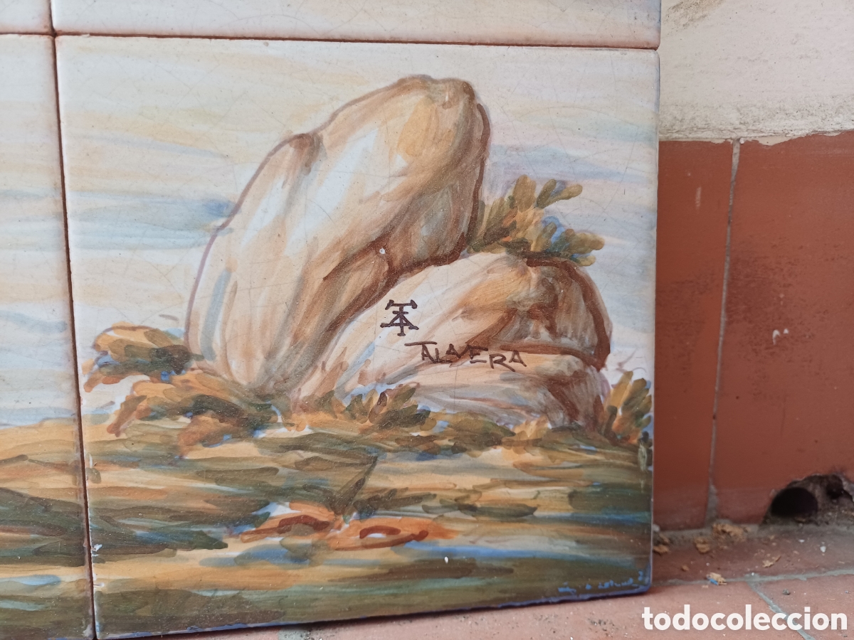 Antig&uuml;edades: Mural cer&aacute;mica Talavera. - Foto 3
