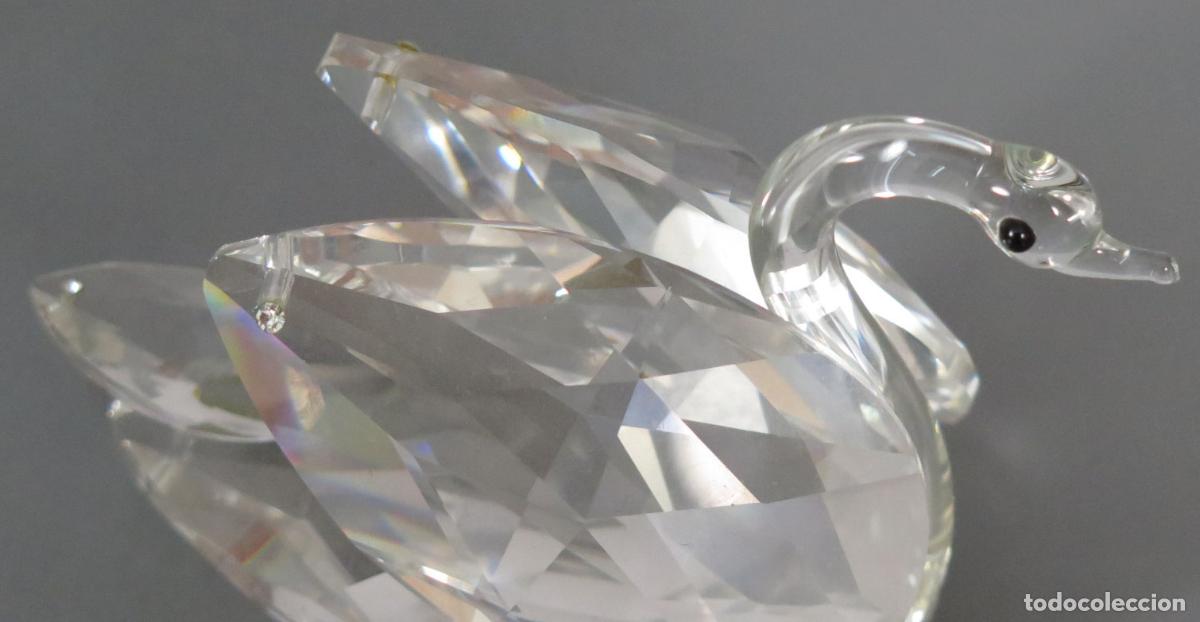 Antig&uuml;edades: cisne . CRISTAL SWAROVSKI - Foto 2