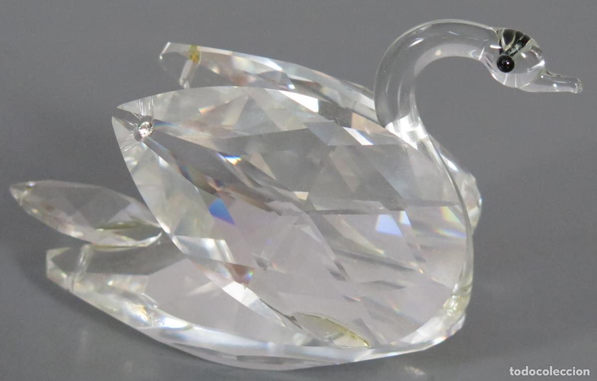 Antig&uuml;edades: cisne . CRISTAL SWAROVSKI - Foto 1