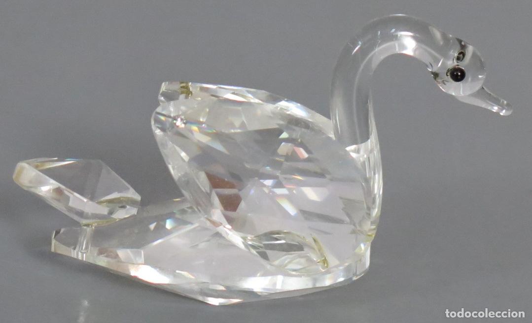 Antig&uuml;edades: CISNE CRISTAL . SWAROVSKI - Foto 1