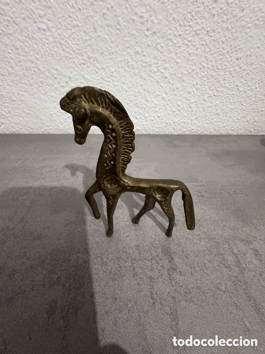 Antig&uuml;edades: Caballo etrusco bronce