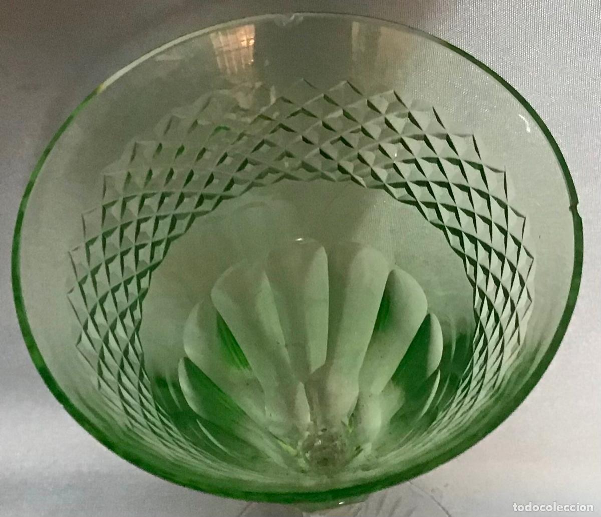 Antig&uuml;edades: CONJUNTO DE COPAS DE CRISTAL - Foto 4