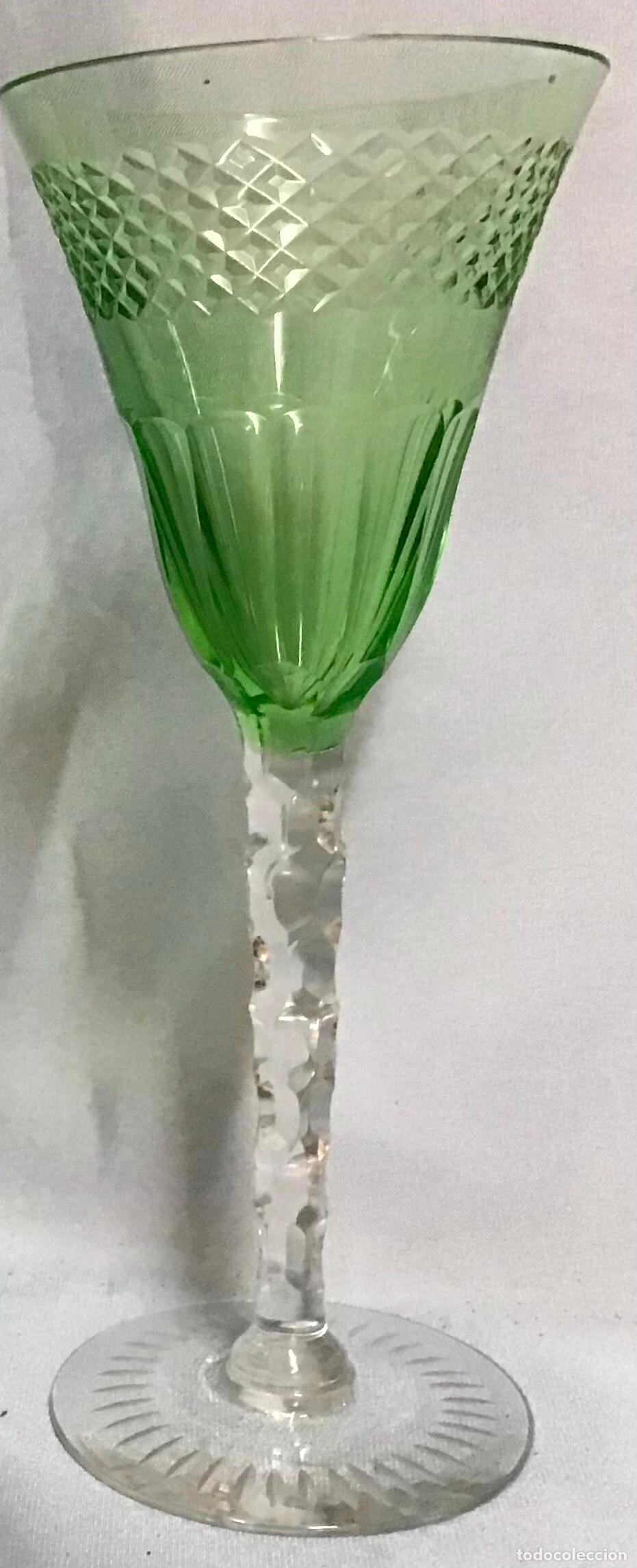 Antig&uuml;edades: CONJUNTO DE COPAS DE CRISTAL - Foto 7