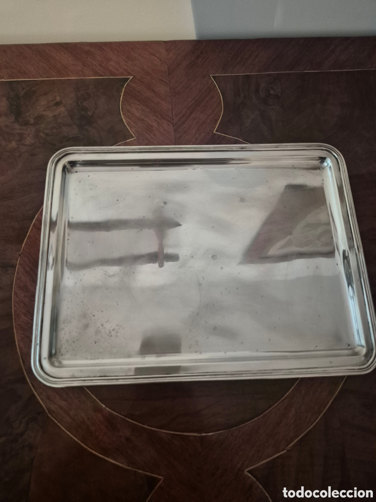 Antig&uuml;edades: Bandeja plata casa Oriol
