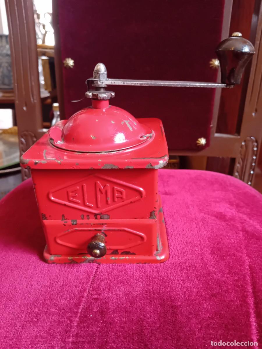 Antig&uuml;edades: Molinillo de caf&eacute; marca Elma d&eacute;cada de los 50
