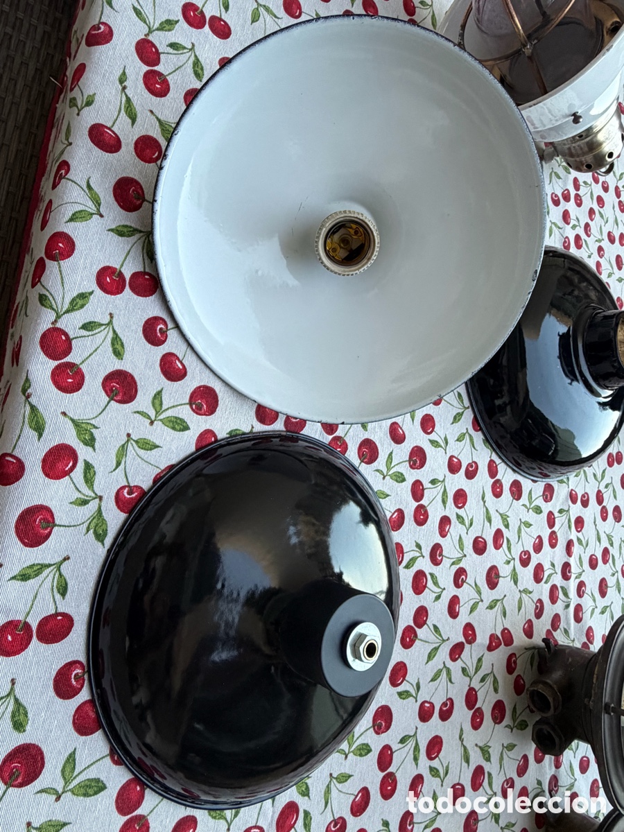 Antig&uuml;edades: L&aacute;mparas porcelana egsa - Foto 5