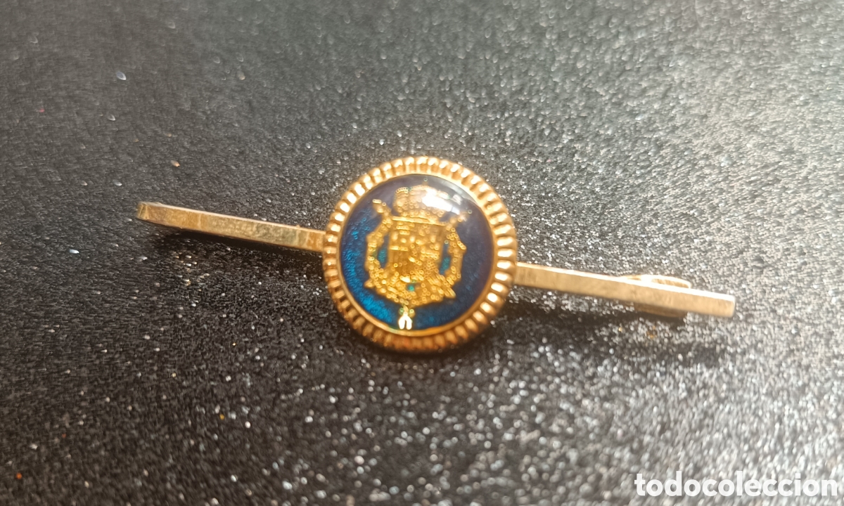 Antig&uuml;edades: Pisacorbatas Militar Antiguo - Escudo &Aacute;guila