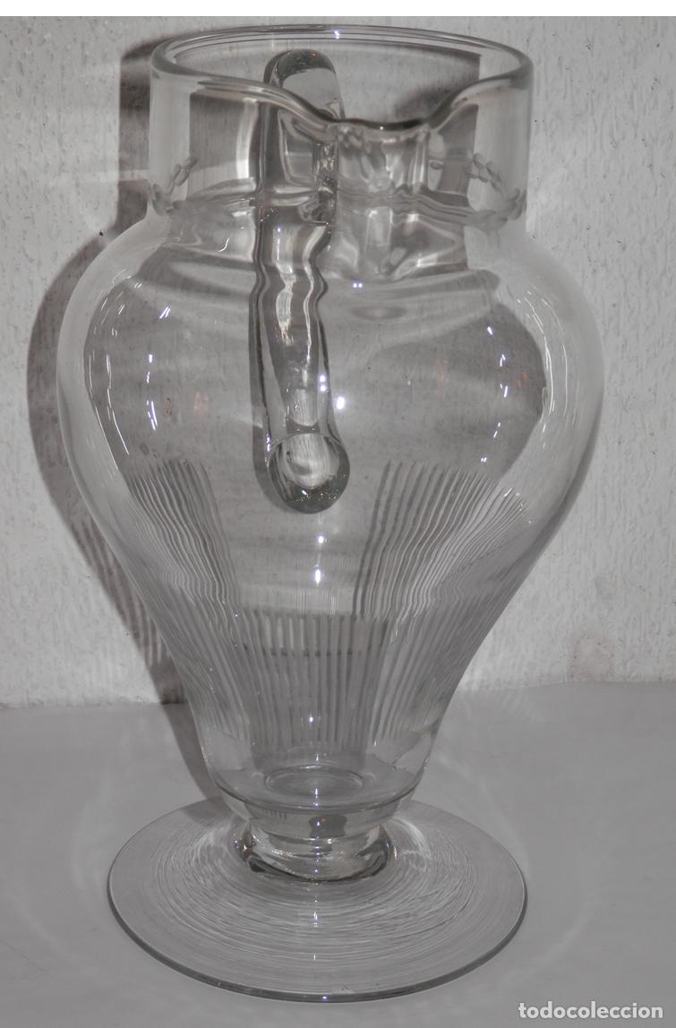 Antig&uuml;edades: JARRA VINTAGE EN CRISTAL - Foto 2