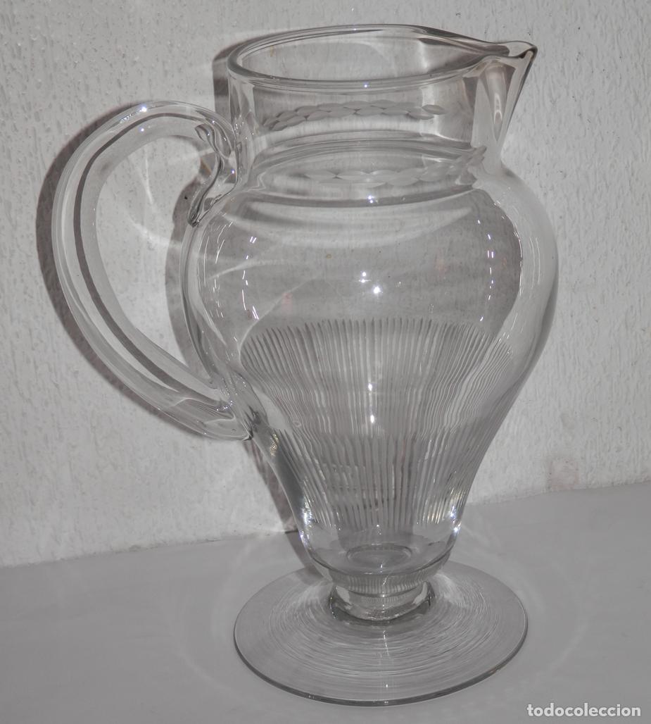 Antig&uuml;edades: JARRA VINTAGE EN CRISTAL - Foto 3