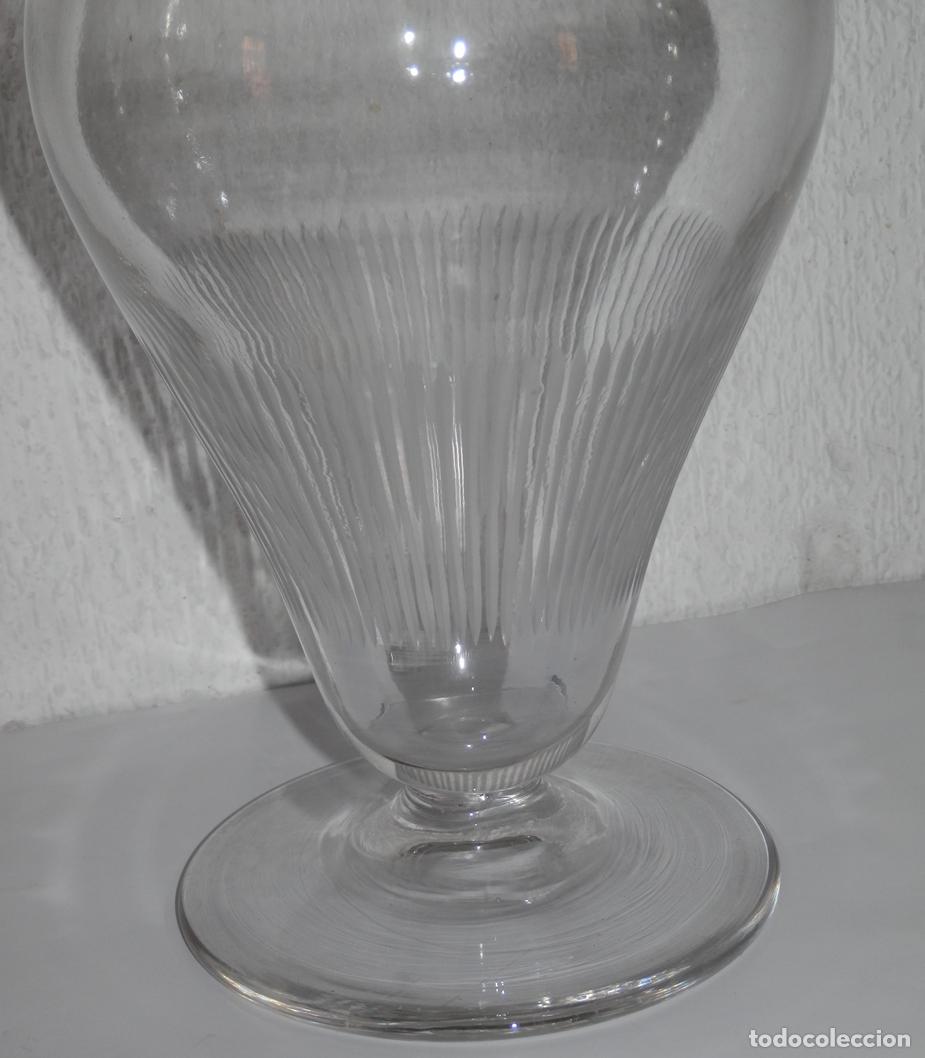 Antig&uuml;edades: JARRA VINTAGE EN CRISTAL - Foto 4