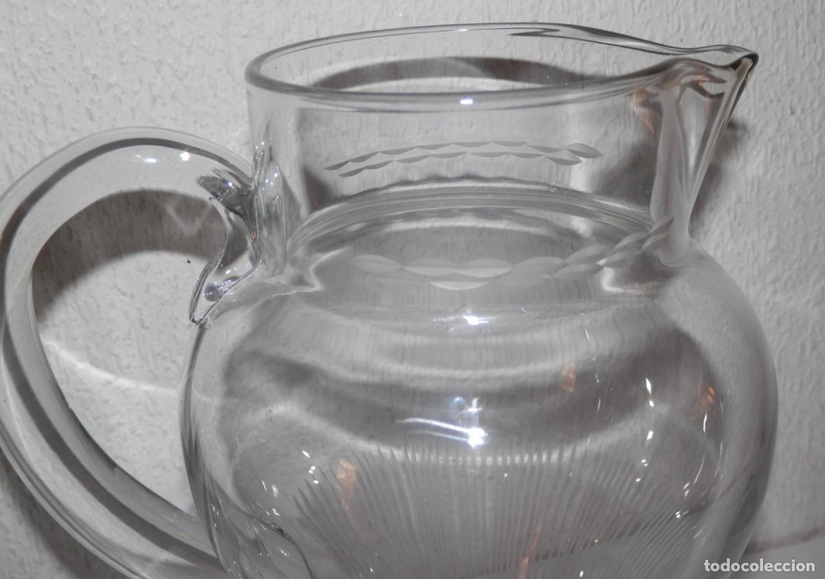 Antig&uuml;edades: JARRA VINTAGE EN CRISTAL - Foto 5