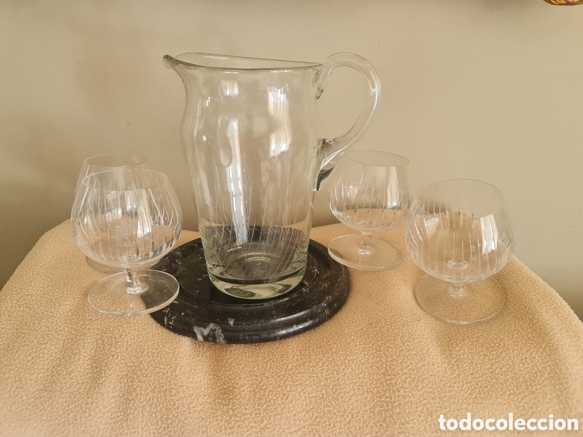 Antig&uuml;edades: ​Exclusivo Cjto Cristal - La Granja - Impecable &ndash; Colecci&oacute;n Privada