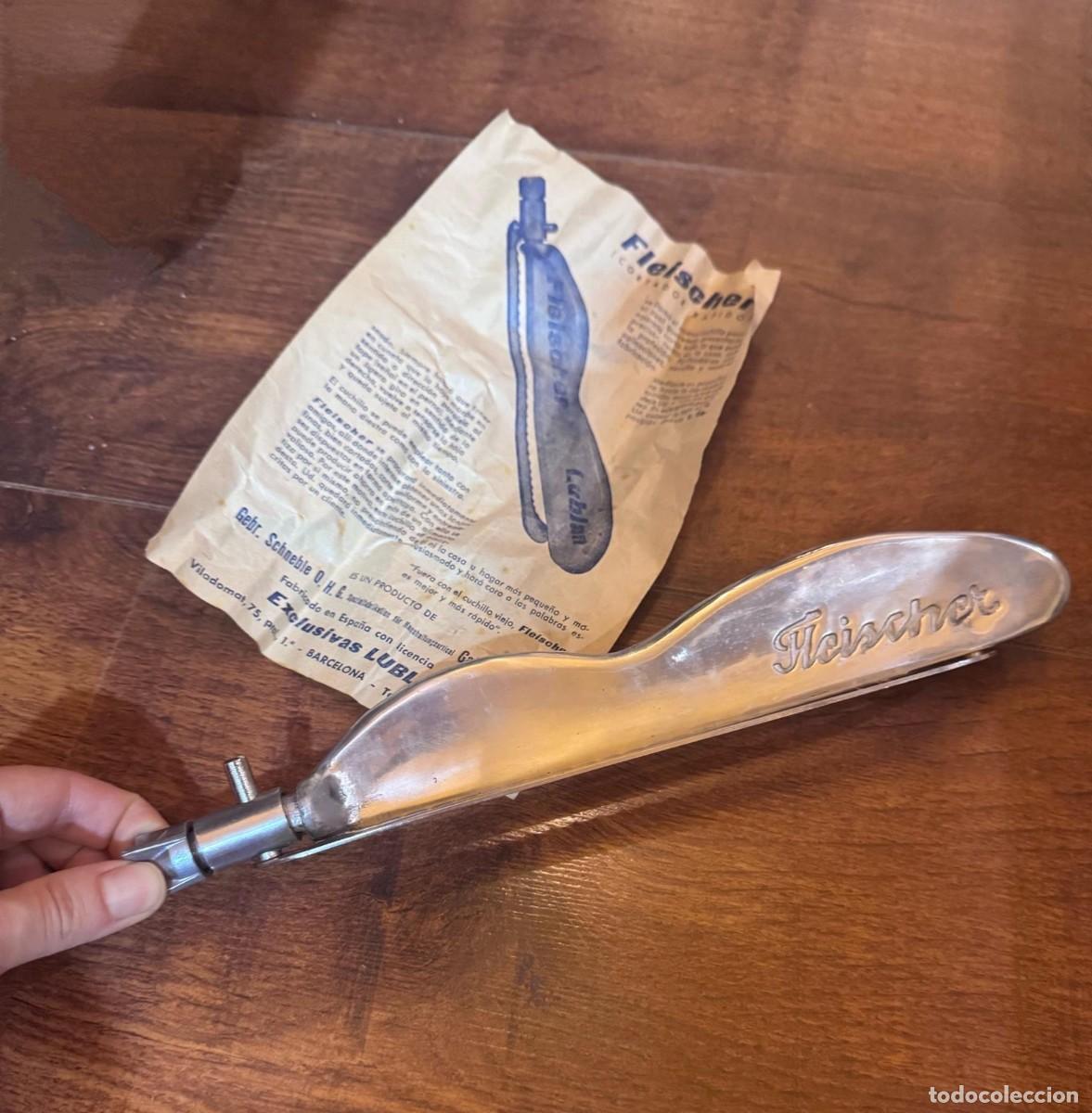 Antig&uuml;edades: CUCHILLO REBANADOR FLEISCHER