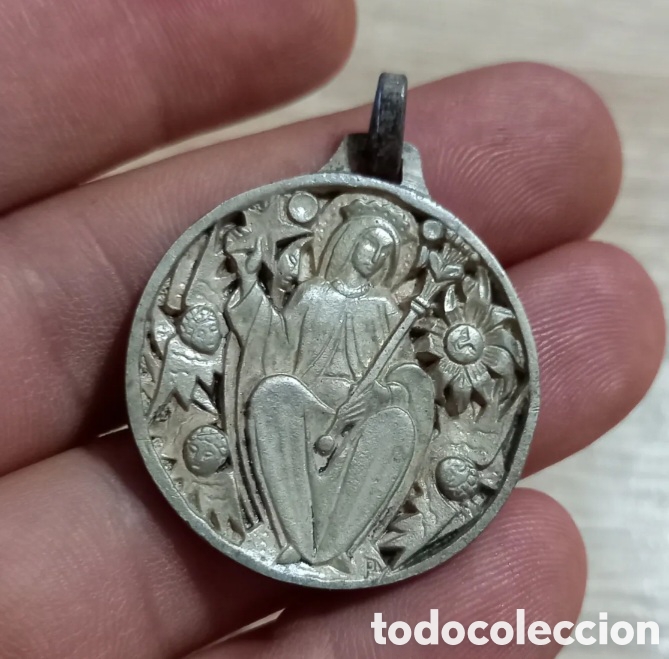 Antig&uuml;edades: MEDALLA RELIGIOSA, FERNAND PY? TIPO ART DECO